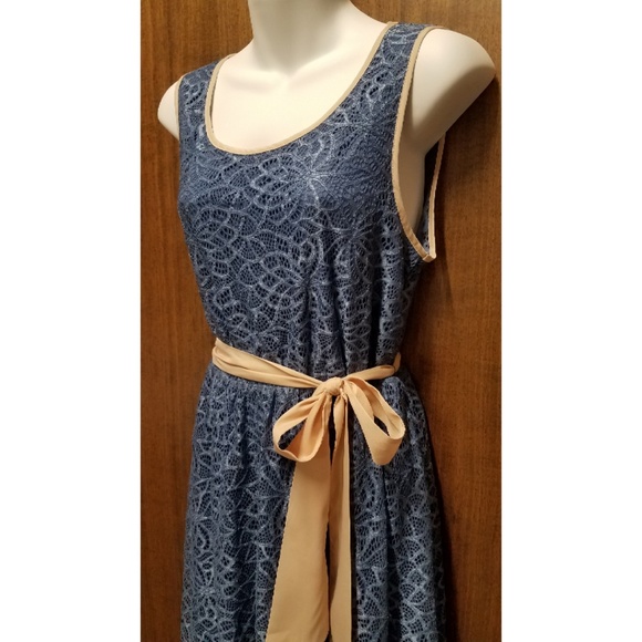 A'reve Open Back Lace Sleeveless Dress - Picture 2 of 8